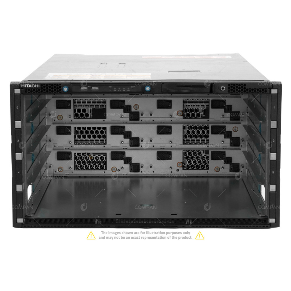 GG-RE3A1NBXR-Y HITACHI COMPUTE BLADE CB 500 8 BAY FOR BLADE SERVERS 6U